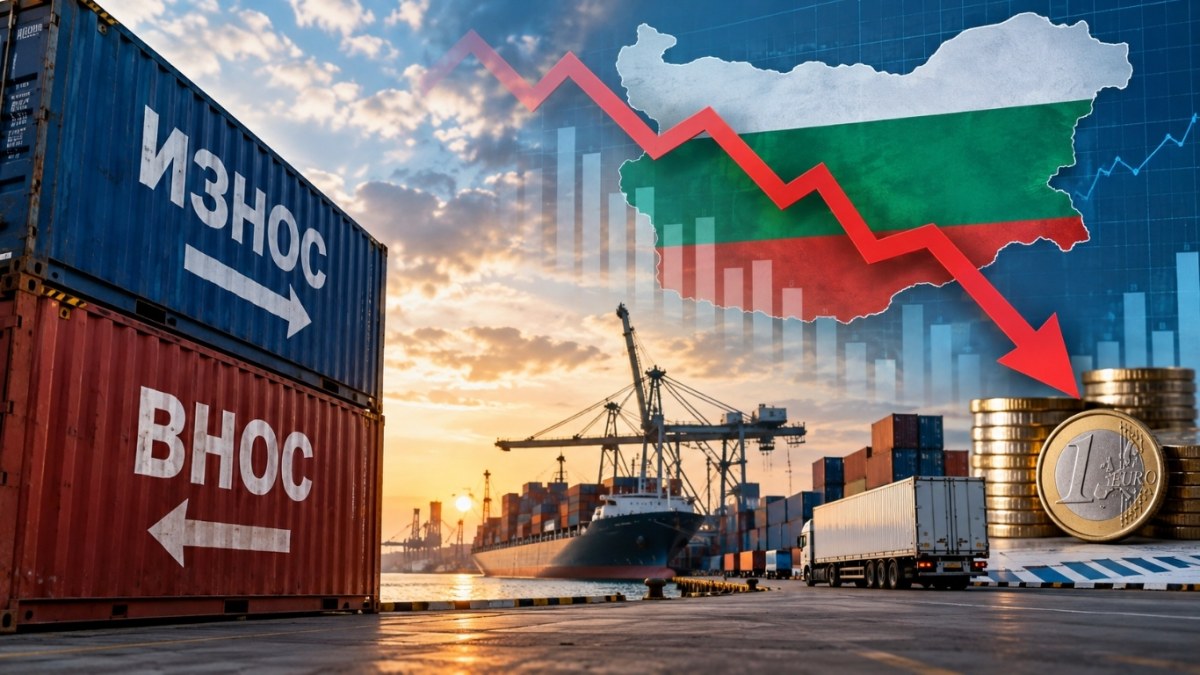 Вносът изпреварва износа: България е с търговски дефицит от над 8 млрд. евро